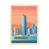 Art-Poster - Hong Kong - Olahoop Travel Posters