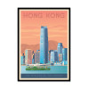 Art-Poster - Hong Kong - Olahoop Travel Posters