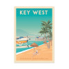 Art-Poster - Key West Florida - Olahoop Travel Posters