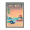 Art-Poster - Key West Florida Version 2 - Olahoop Travel Posters