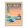 Art-Poster - Key West Florida Version 2 - Olahoop Travel Posters