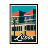 Art-Poster - Lisbon - Olahoop Travel Posters