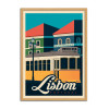 Art-Poster - Lisbon - Olahoop Travel Posters