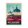 Art-Poster - Melbourne - Olahoop Travel Posters