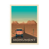 Art-Poster - Monument valley - Olahoop Travel Posters