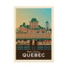 Art-Poster - Quebec - Olahoop Travel Posters