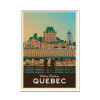Art-Poster - Quebec - Olahoop Travel Posters