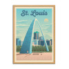 Art-Poster - Saint Louis - Olahoop Travel Posters