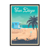 Art-Poster - San Diego - Olahoop Travel Posters