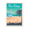 Art-Poster - San Diego - Olahoop Travel Posters