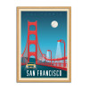 Art-Poster - San Francisco Version 2 - Olahoop Travel Posters