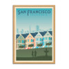Art-Poster - San Francisco Version 3 - Olahoop Travel Posters