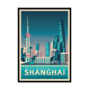 Art-Poster - Shanghai - Olahoop Travel Posters