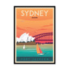 Art-Poster - Sydney - Olahoop Travel Posters