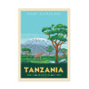 Art-Poster - Tanzania - Olahoop Travel Posters