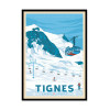 Art-Poster - Tignes - Olahoop Travel Posters