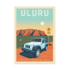 Art-Poster - Uluru - Olahoop Travel Posters