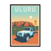 Art-Poster - Uluru - Olahoop Travel Posters