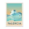 Art-Poster - Valencia - Olahoop Travel Posters