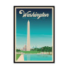 Art-Poster - Washington - Olahoop Travel Posters