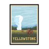 Art-Poster - Yellowstone - Olahoop Travel Posters