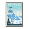 Art-Poster - Alpe d'Huez - Olahoop Travel Posters