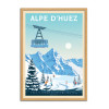 Art-Poster - Alpe d'Huez - Olahoop Travel Posters