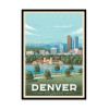 Art-Poster - Denver - Olahoop Travel Posters