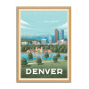 Art-Poster - Denver - Olahoop Travel Posters