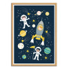 Art-Poster - Space boy - Klara Hawkins