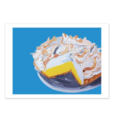 Art-Poster - Lemon meringue pie - Alice Straker