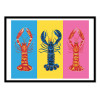 Art-Poster - Lobster Love Pop art - Alice Straker