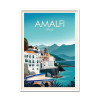 Art-Poster - Amalfi Italy - Studio Inception