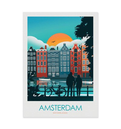 Art-Poster - Amsterdam - Studio Inception