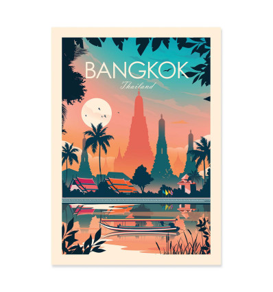 Art-Poster - Bangkok - Studio Inception
