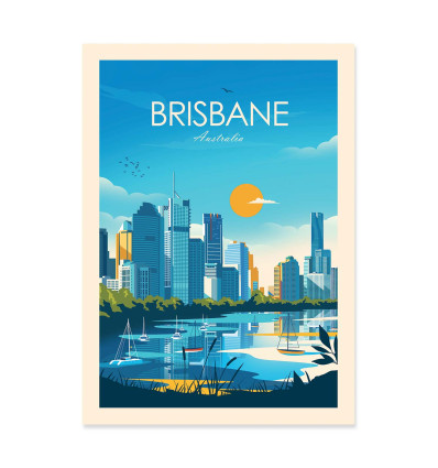 Art-Poster - Brisbane - Studio Inception