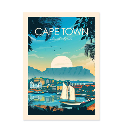 Art-Poster - Cape Town - Studio Inception