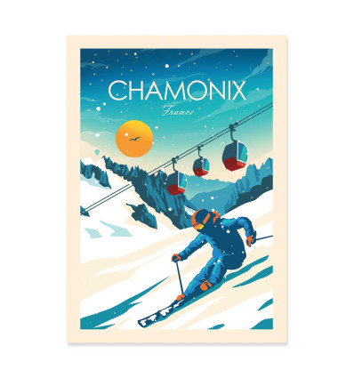 Art-Poster - Chamonix - Studio Inception