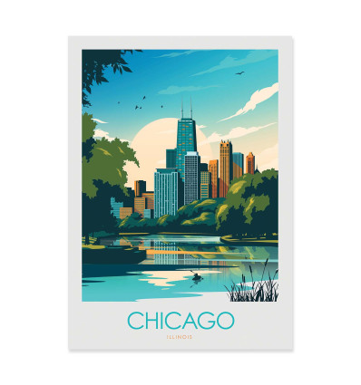 Art-Poster - Chicago - Studio Inception