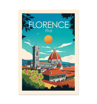 Art-Poster - Florence Italy - Studio Inception