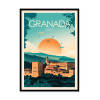 Art-Poster - Granada Spain - Studio Inception