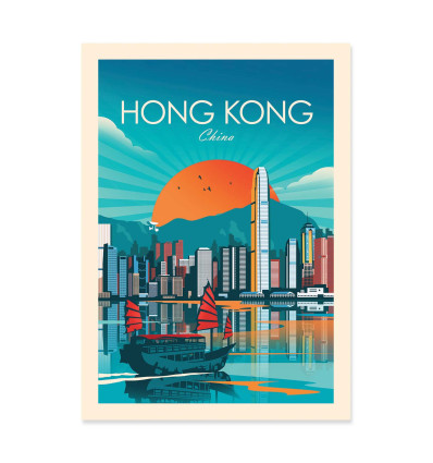 Art-Poster - Hong Kong - Studio Inception