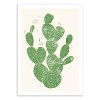 Linocut Cactus II - Bianca Green