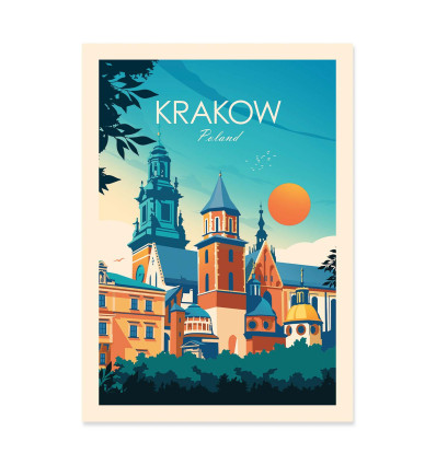 Art-Poster - Krakow Poland - Studio Inception