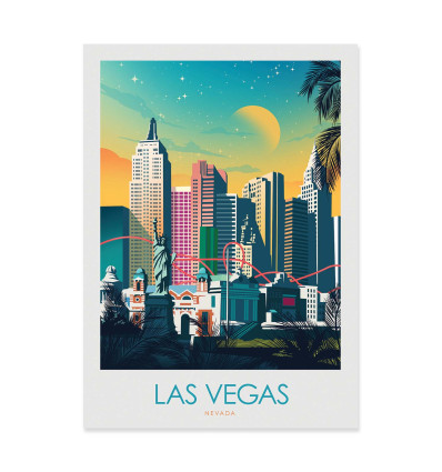 Art-Poster - Las Vegas - Studio Inception