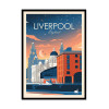 Art-Poster - Liverpool England - Studio Inception