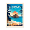 Art-Poster - Maldives - Studio Inception