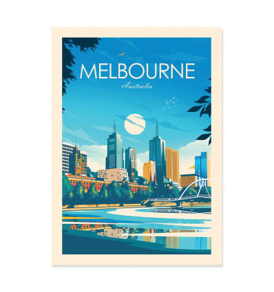 Art-Poster - Melbourne - Studio Inception