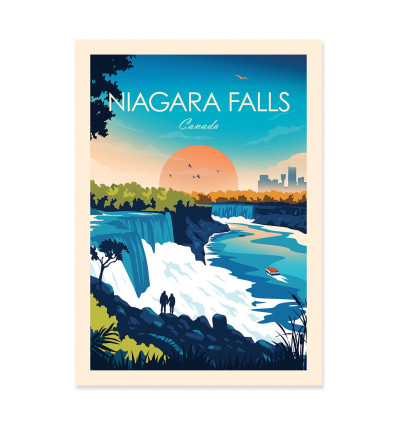 Art-Poster - Niagara Falls - Studio Inception