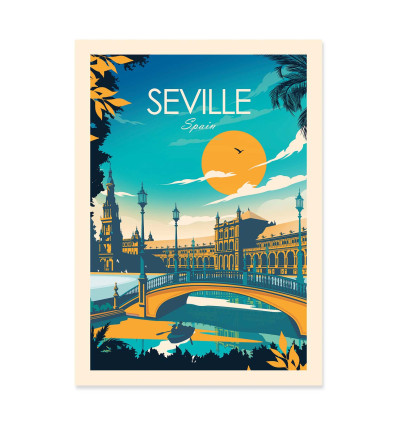 Art-Poster - Seville - Studio Inception
